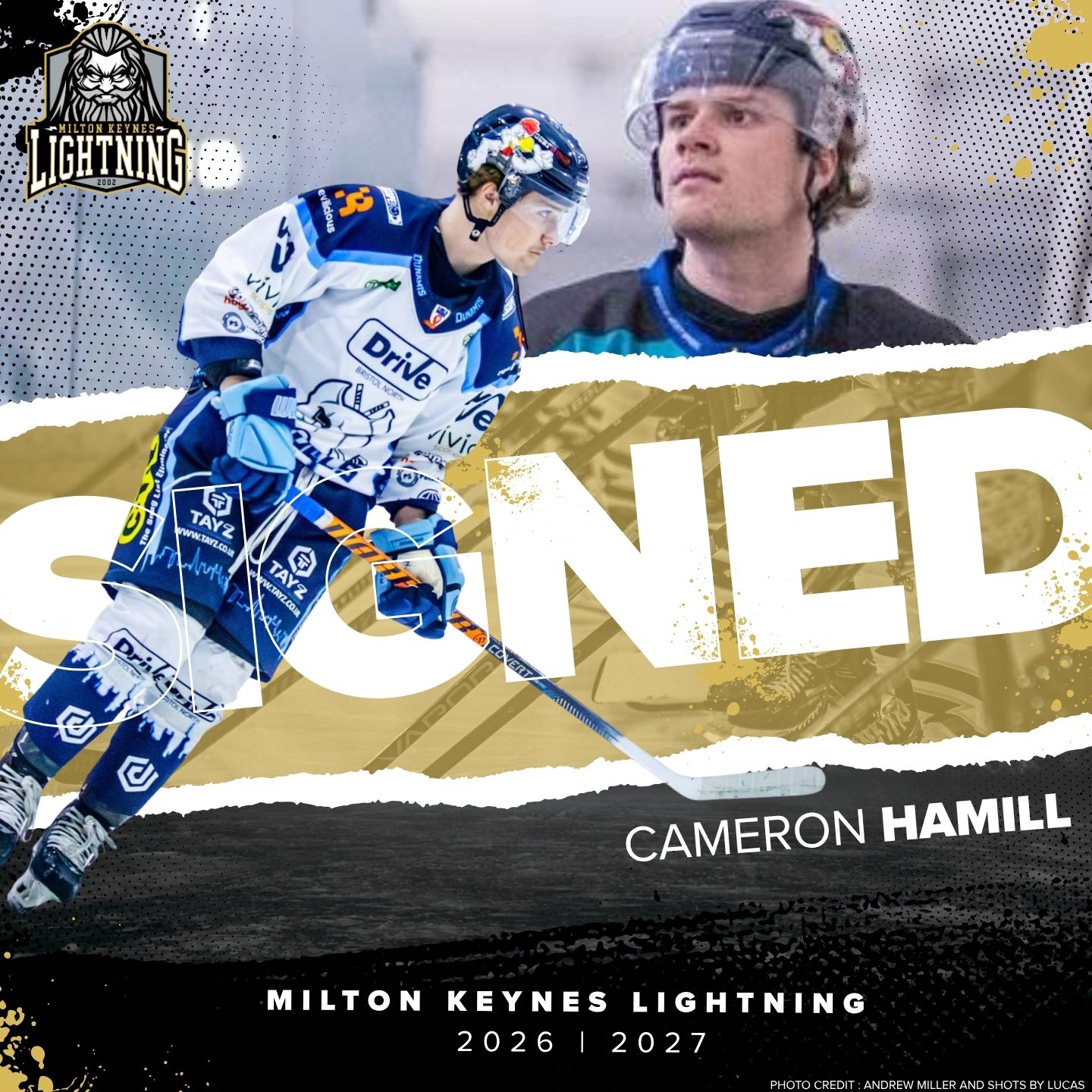 Cameron Hamill Cameron Hamill MK Lightning