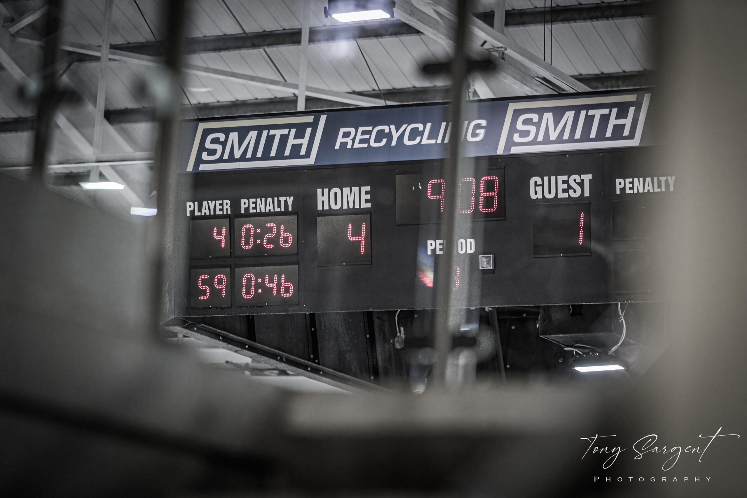 ice hockey scoreboard