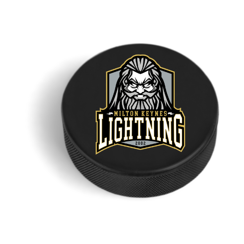 ice hockey is played with a puck