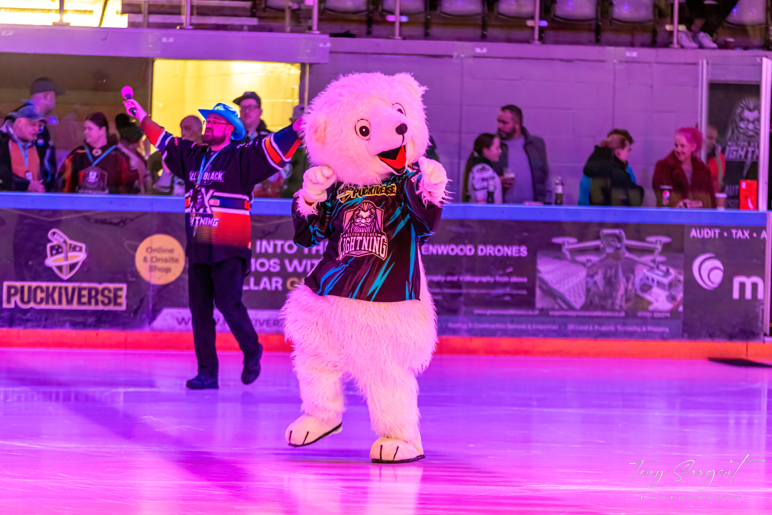 Pucky MK Lightning Mascot