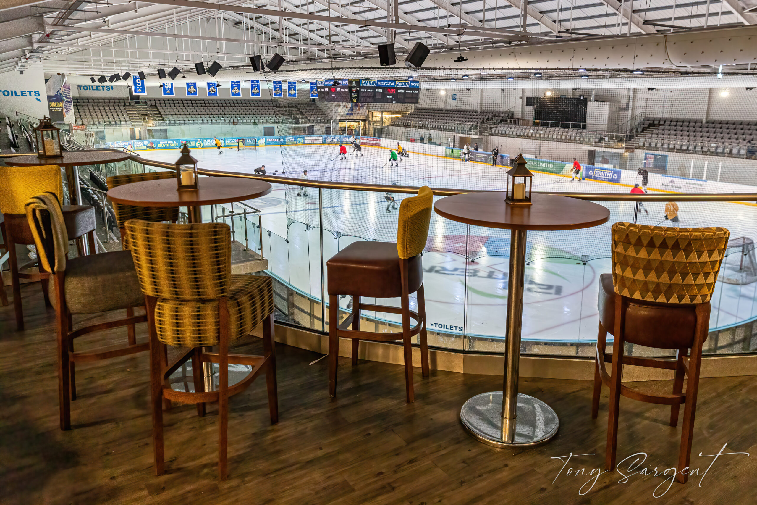 VIP when attending a MK Lightning game