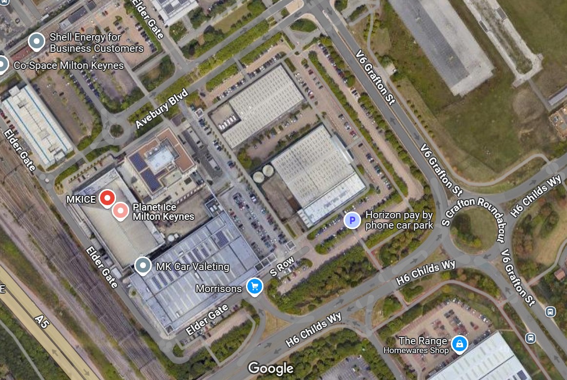 Parking when attending a MK Lightning game