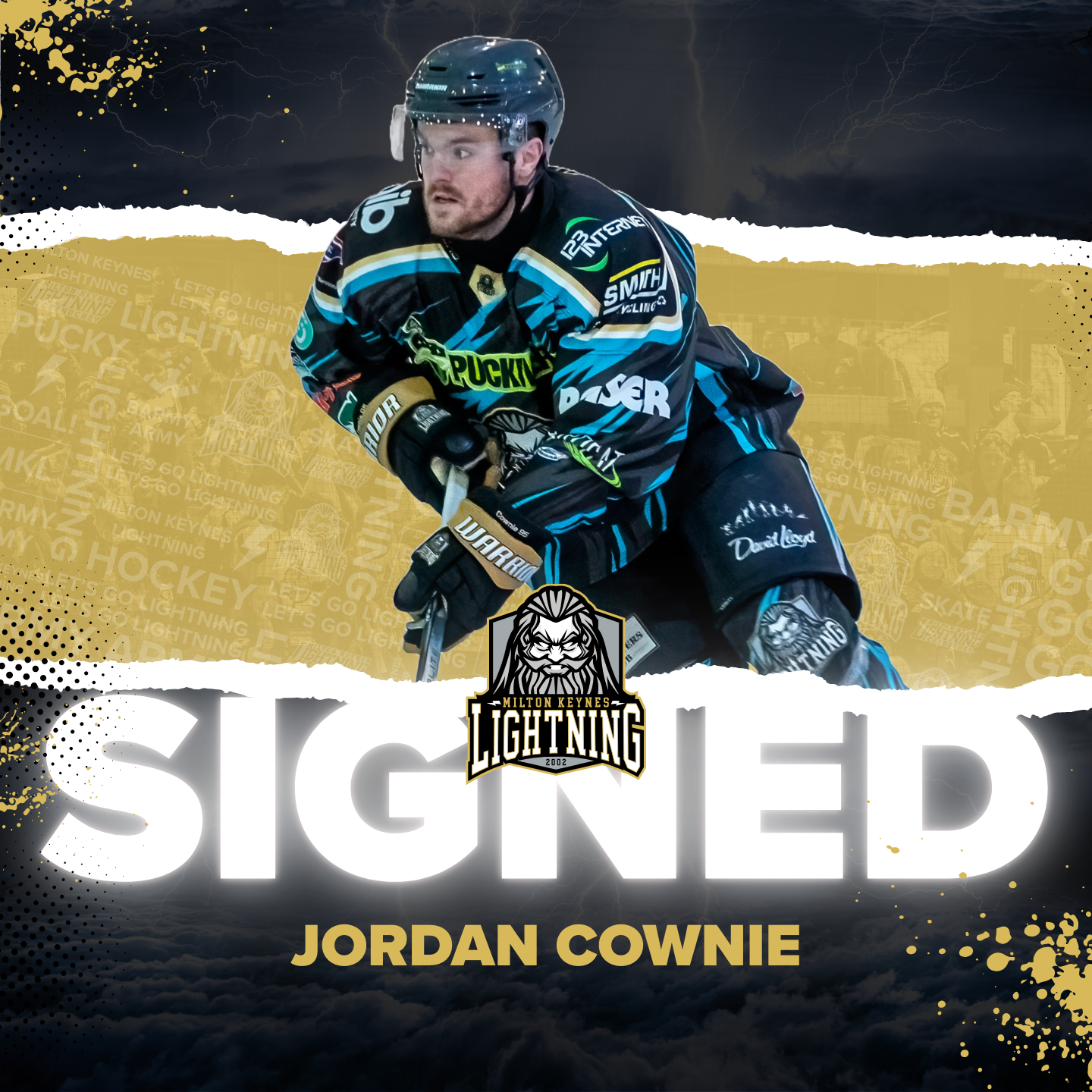 cowns sqaure Jordan Cownie Signs for MKL for the 25/26 season