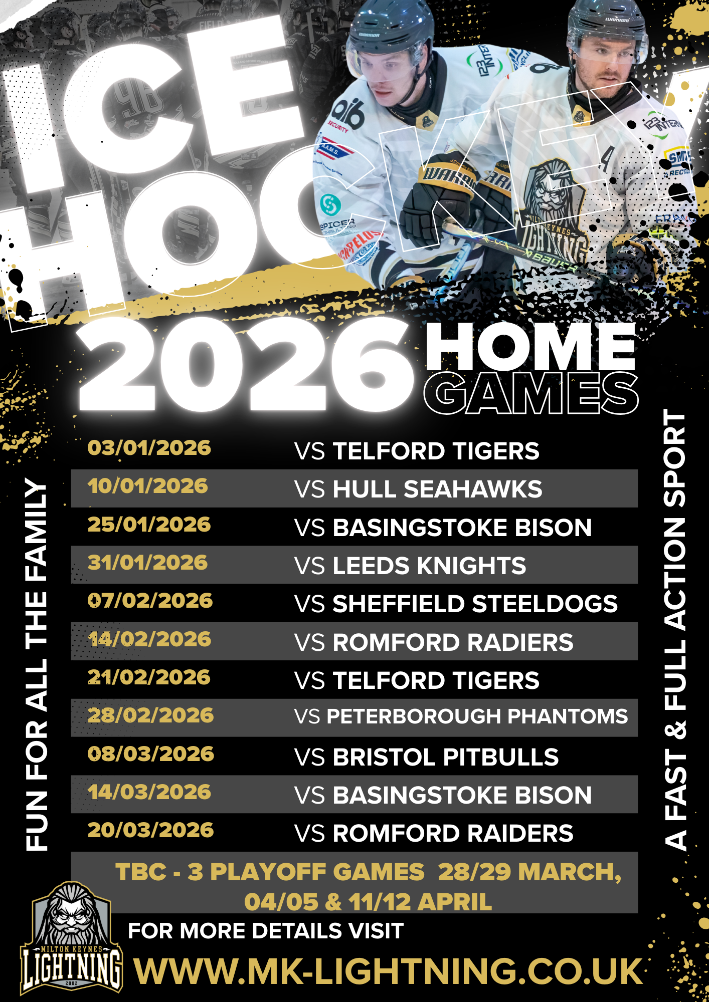 2026 HOME GAMES