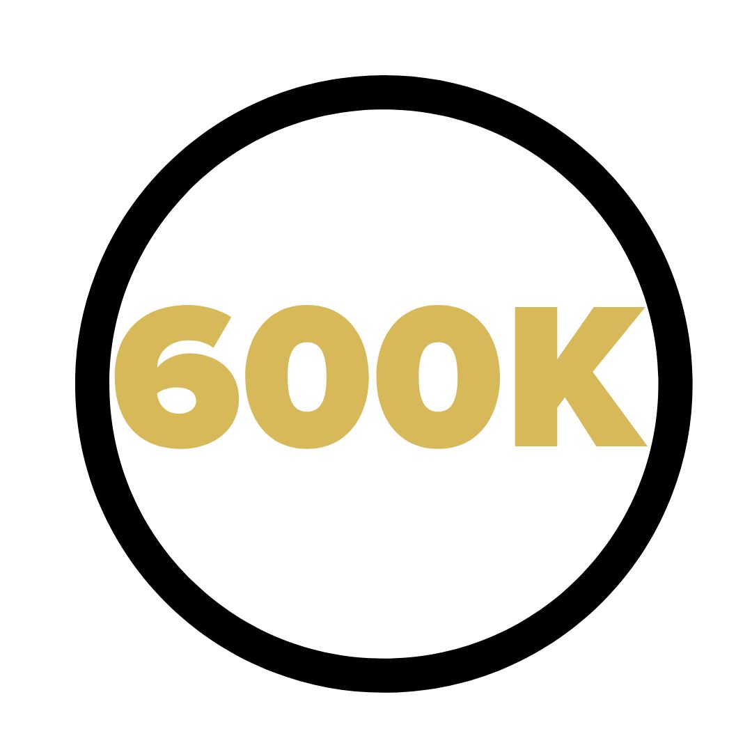 600K