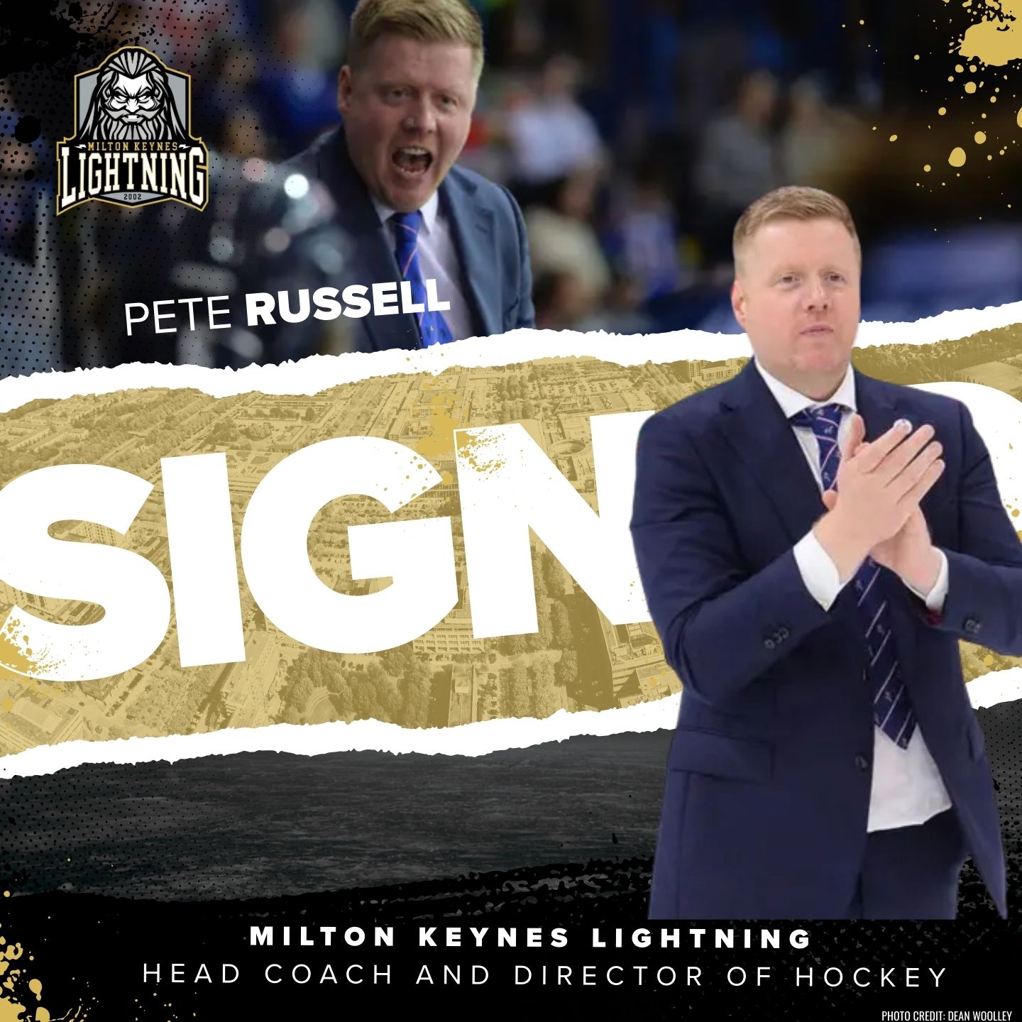 Pete Russellv2 Pete Russell joins MK Lightning for the 26/27 season