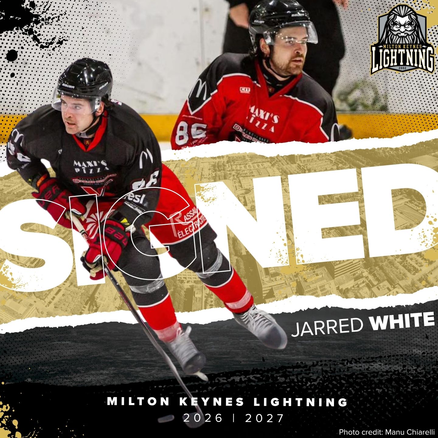 Jarred white Jarred White MK Lightning