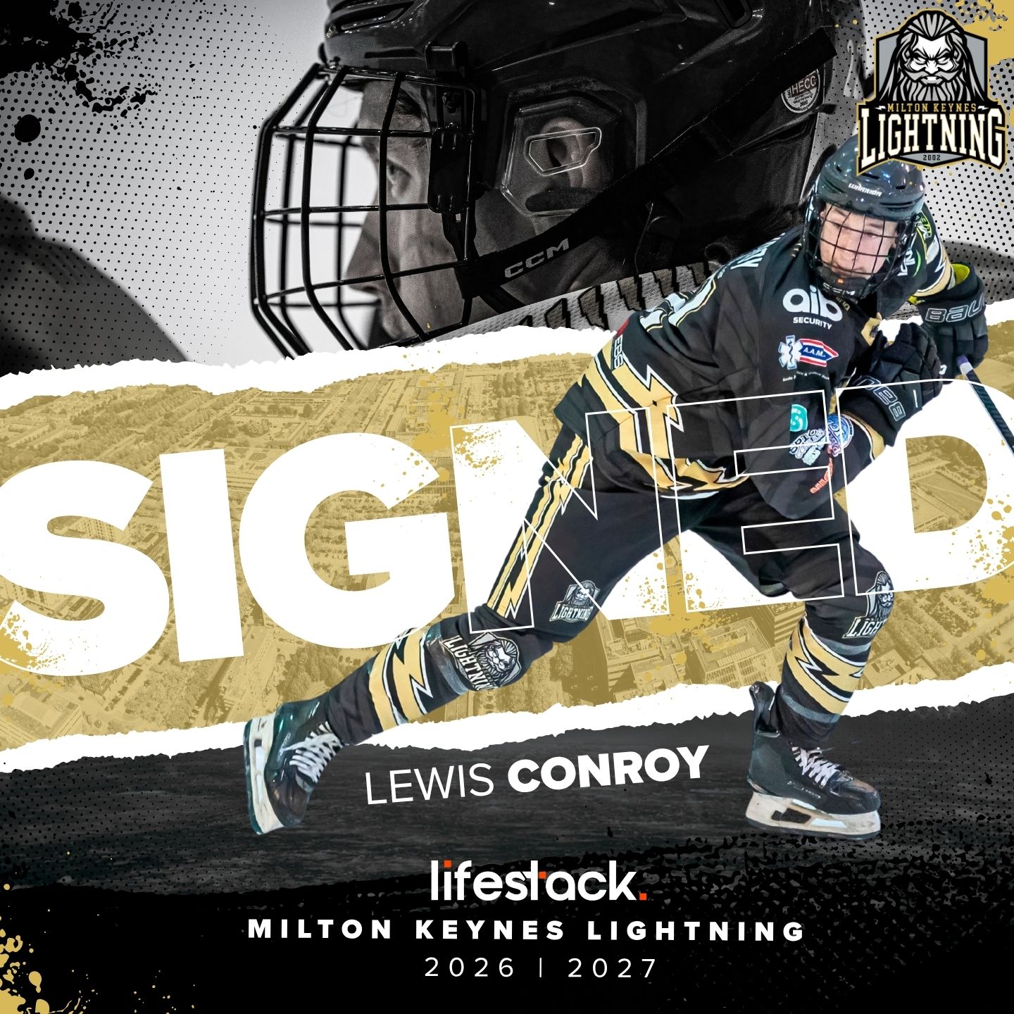 Lewis Conroy Lewis Conroy signs with MK Lightning 26/27 season