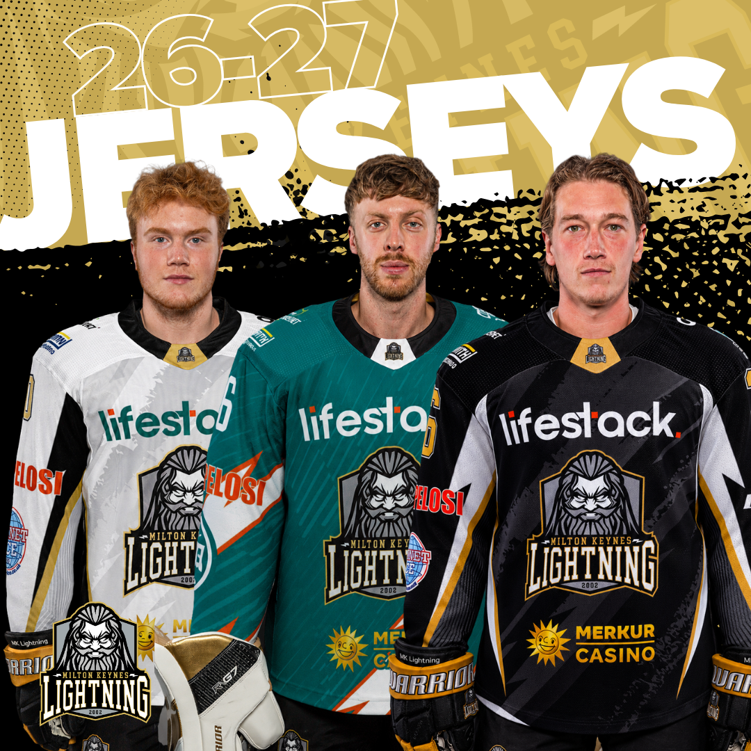 lifestack MK Lightning jerseys 26/27 season - light, dark and warm up
