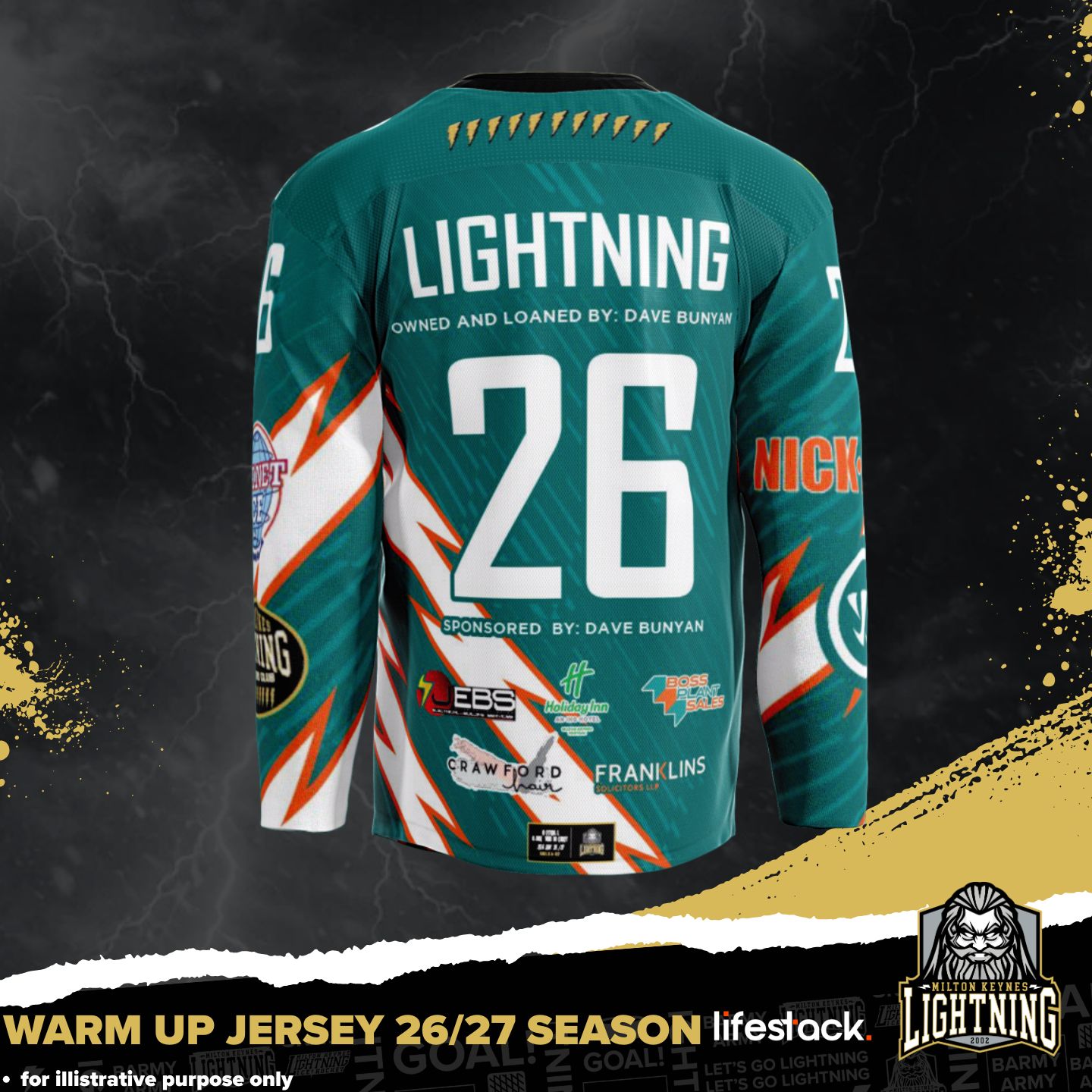 warm Up MK Lightning jersey 26/27